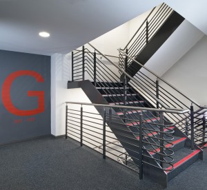 Student Accommodation Stairwell         